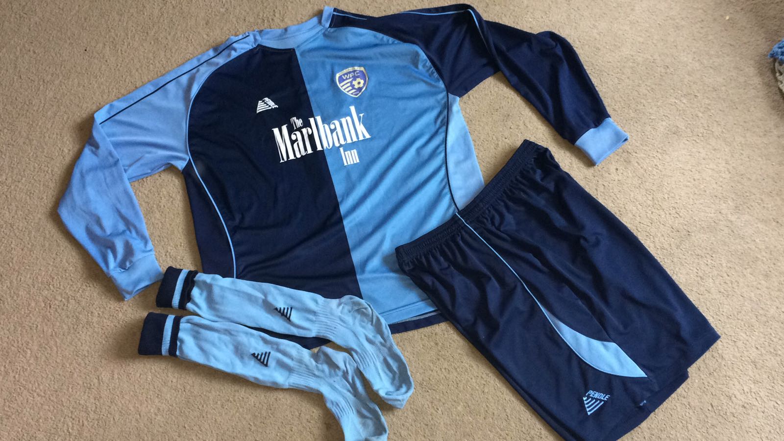 AFC Bibury away shirt